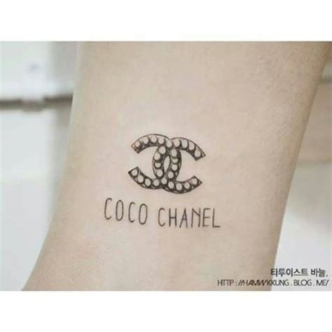 coco chanel tattoos|Coco Chanel style.